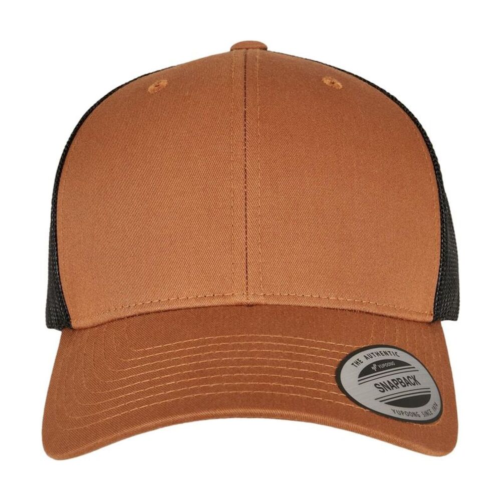 Flexfit Retro Two Tone Trucker Cap / Caramel/Black